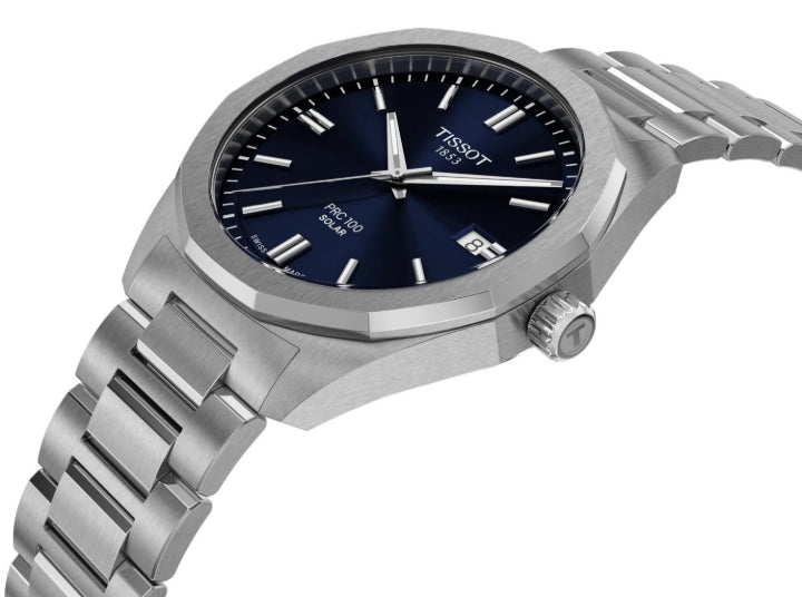 Tissot PRC 100 Solar Blue