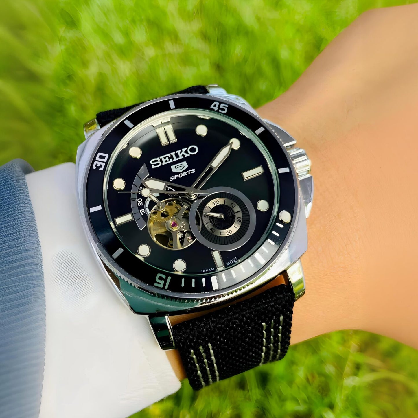 Seiko Tourbillon Automatic Black