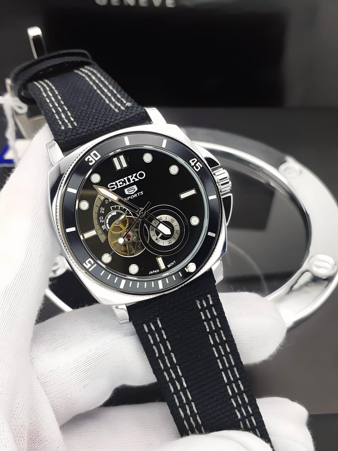 Seiko Tourbillon Automatic Black