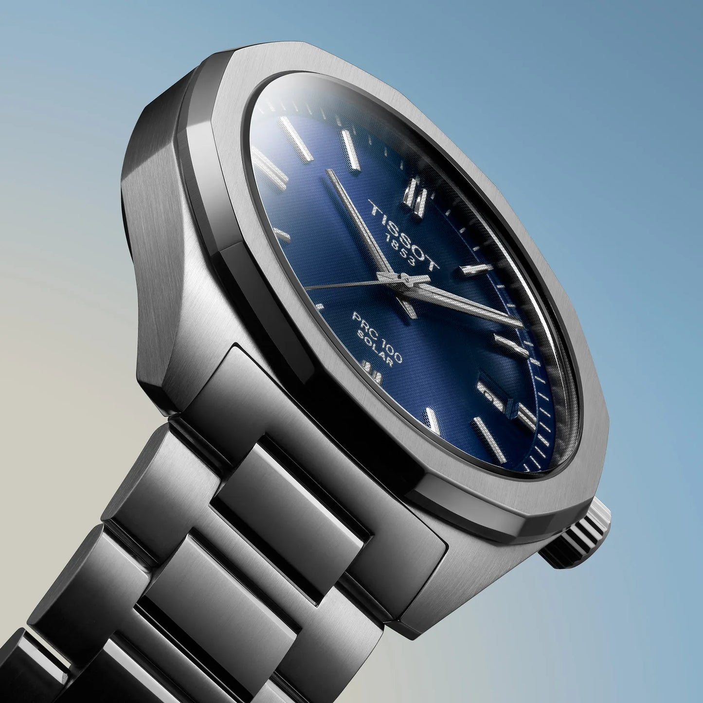 Tissot PRC 100 Solar Blue