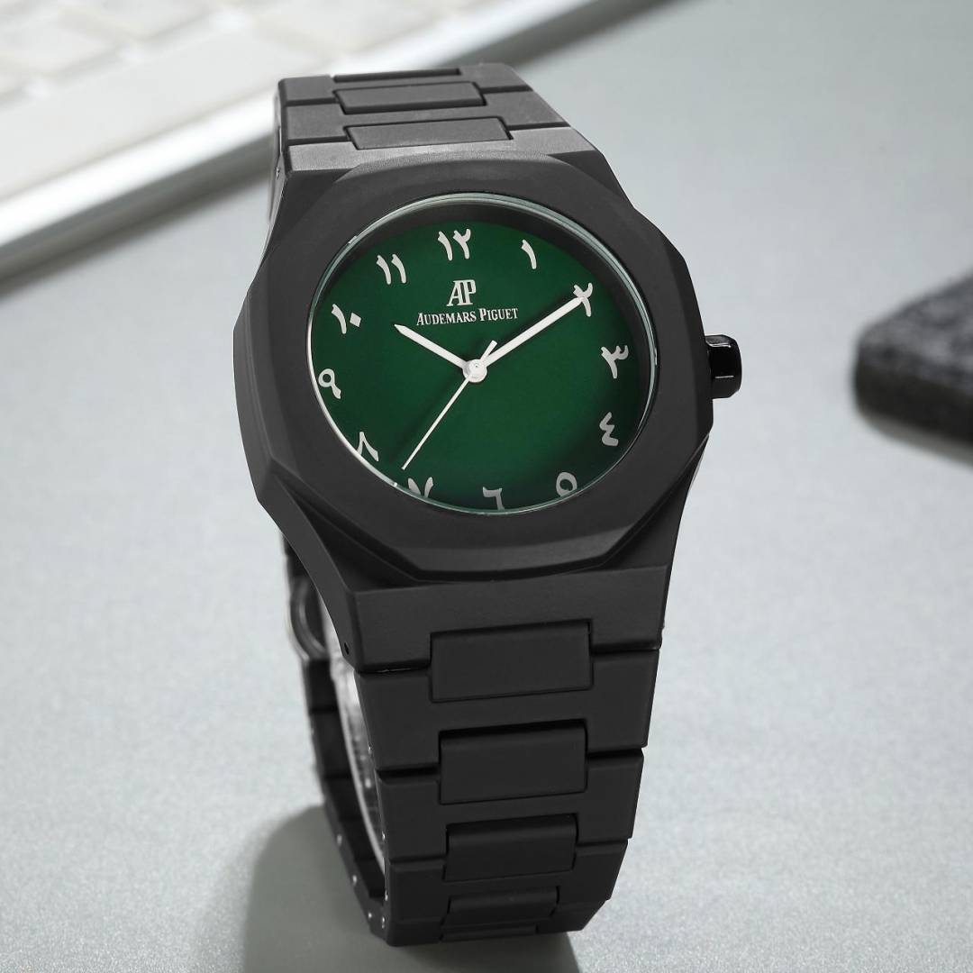 Audemars Piguet Green Dial Arabic Font