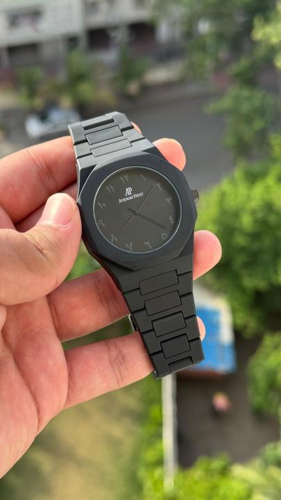 Audemars Piguet Full Black Dial Arabic Font