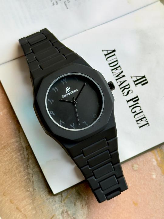 Audemars Piguet Full Black Dial Arabic Font