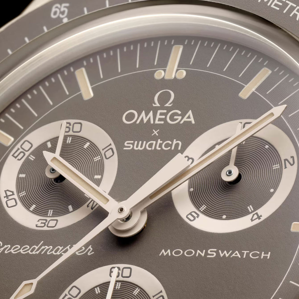 Swatch Omega x Moon Mission On Earth - Desert Speedmaster Greige (Taupe) Moonswatch