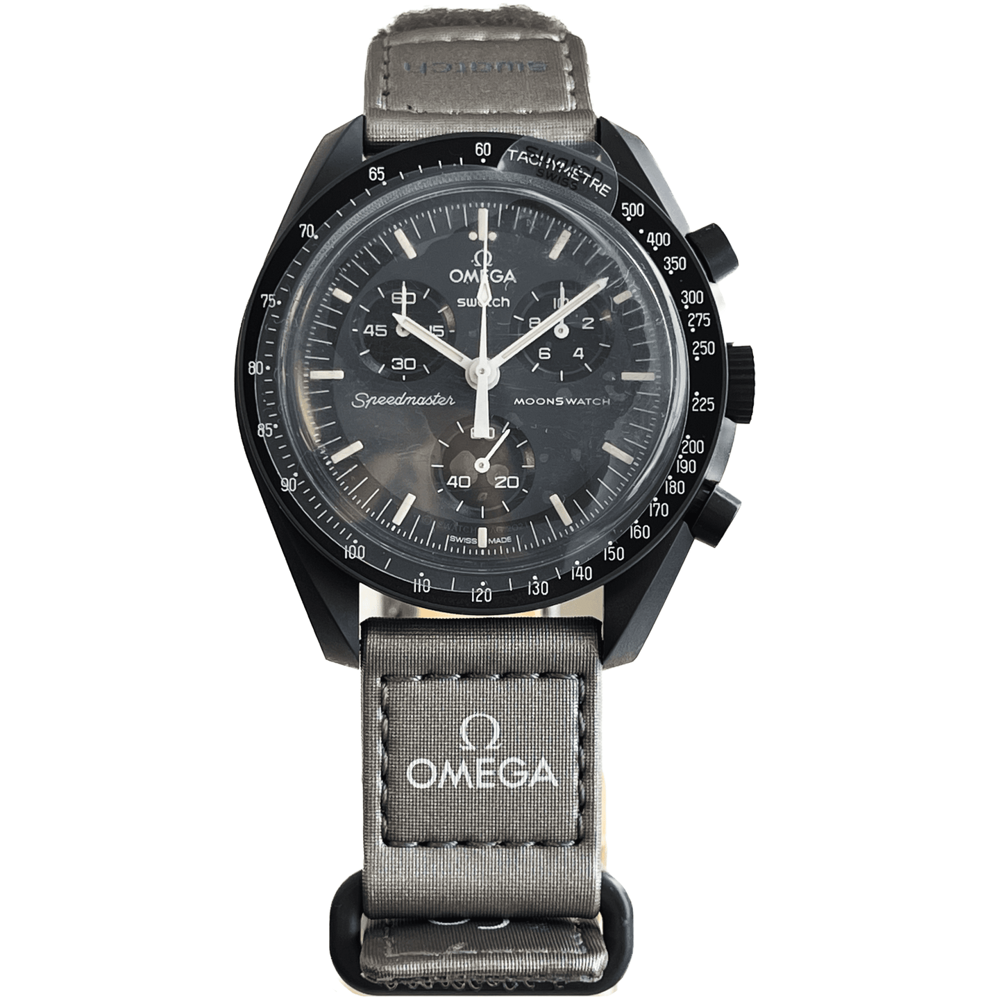 Swatch Omega x Moon Mission To Mercury Speedmaster Black Moonswatch