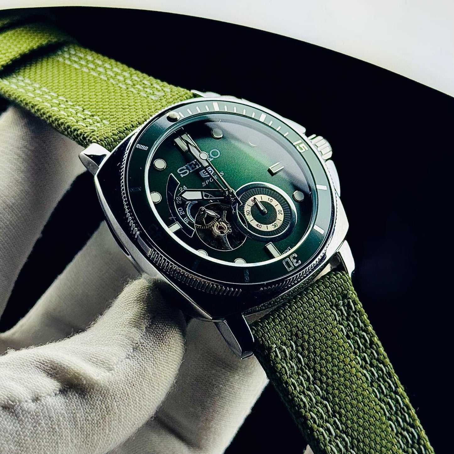 Seiko Tourbillon Automatic Green