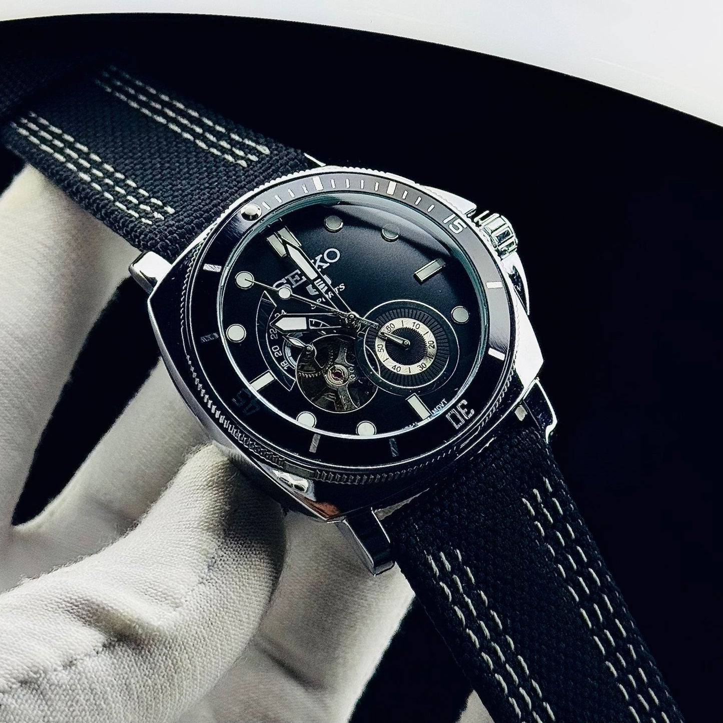 Seiko Tourbillon Automatic Black