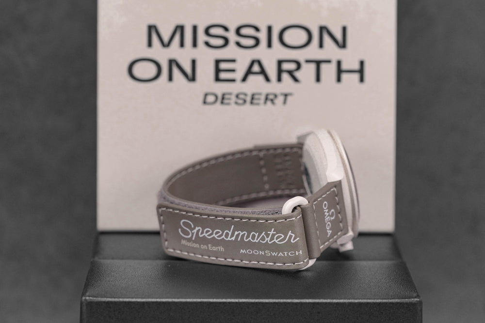 Swatch Omega x Moon Mission On Earth - Desert Speedmaster Greige (Taupe) Moonswatch