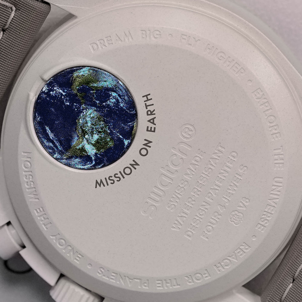 Swatch Omega x Moon Mission On Earth - Desert Speedmaster Greige (Taupe) Moonswatch
