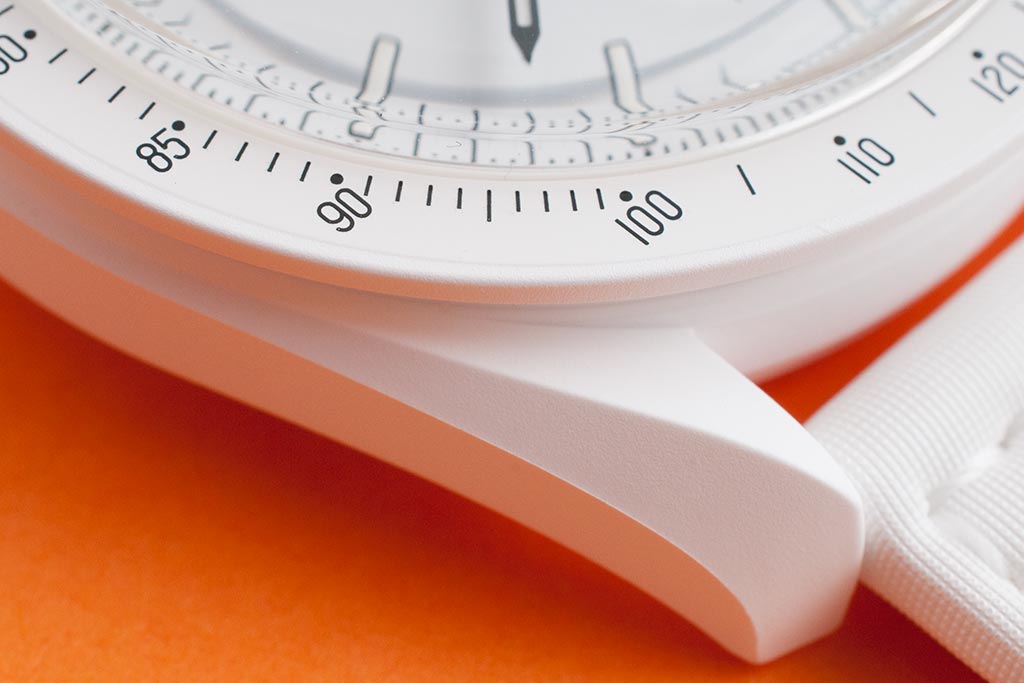 Swatch Omega x Moon Mission To The Moonphase - Full Moon Speedmaster Full White Moonswatch