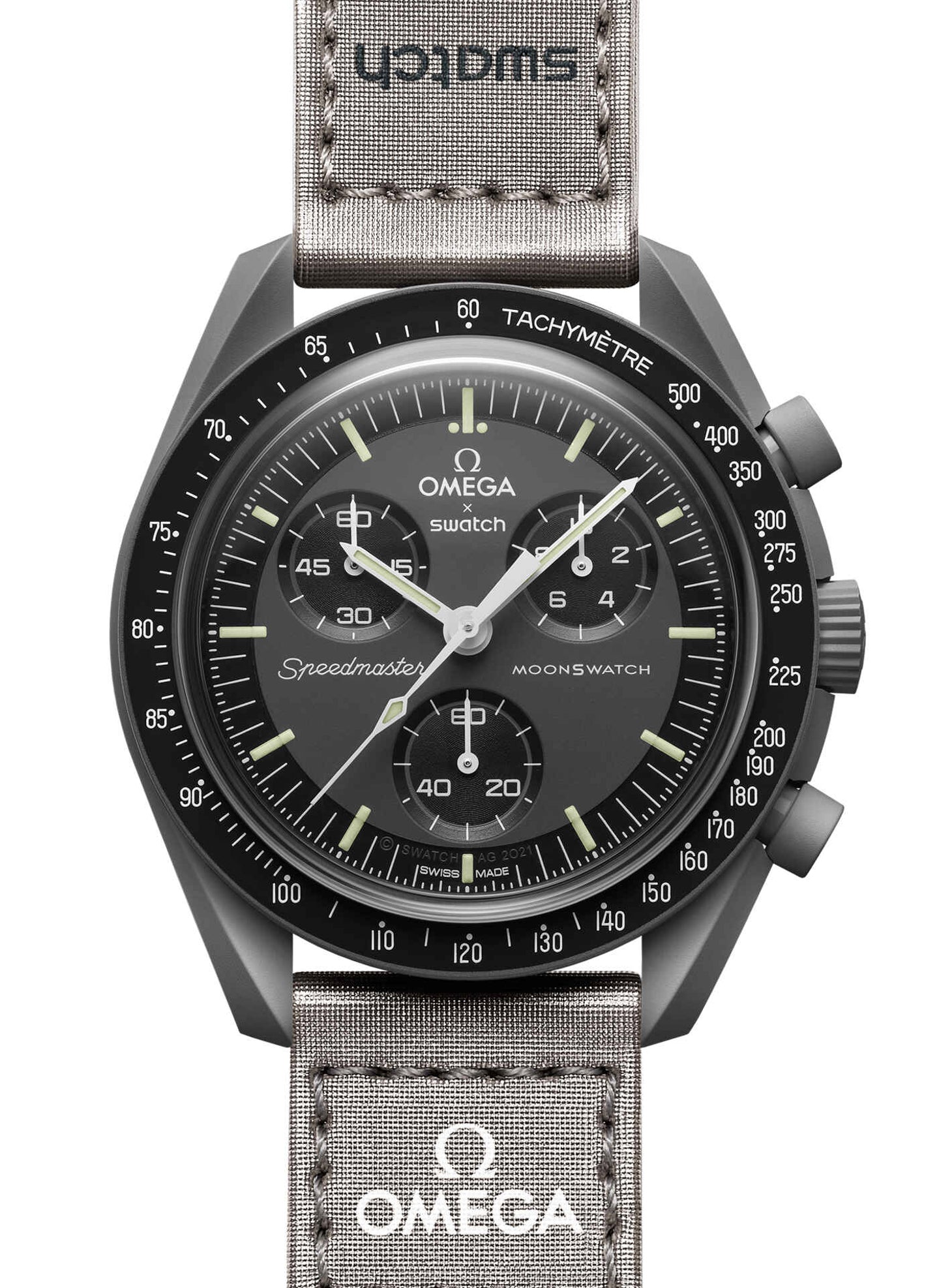 Swatch Omega x Moon Mission To Mercury Speedmaster Black Moonswatch
