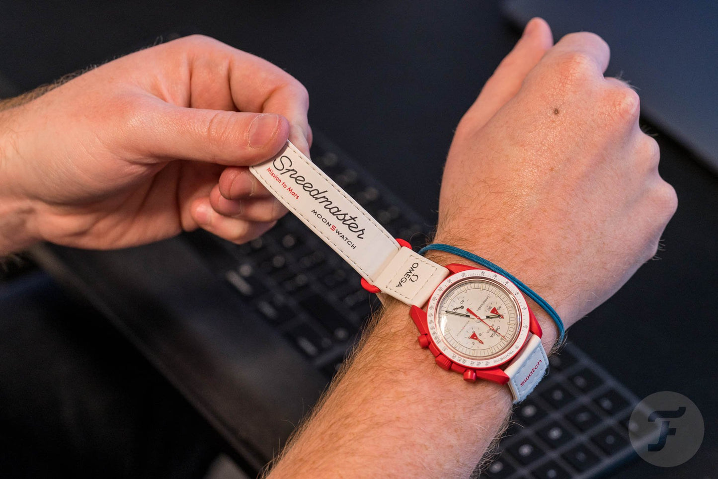 Swatch Omega x Moon Mission To Mars Moonphase Speedmaster Fiery Red Moonswatch
