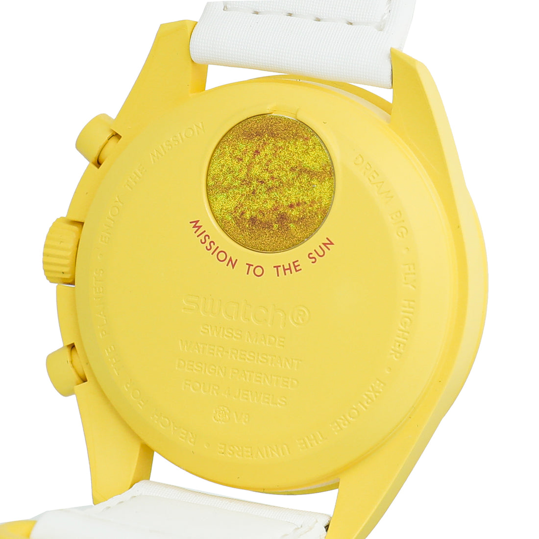 Swatch Omega x Moon Mission To The Sun Speedmaster Neavy Sunny Yellow Moonswatch