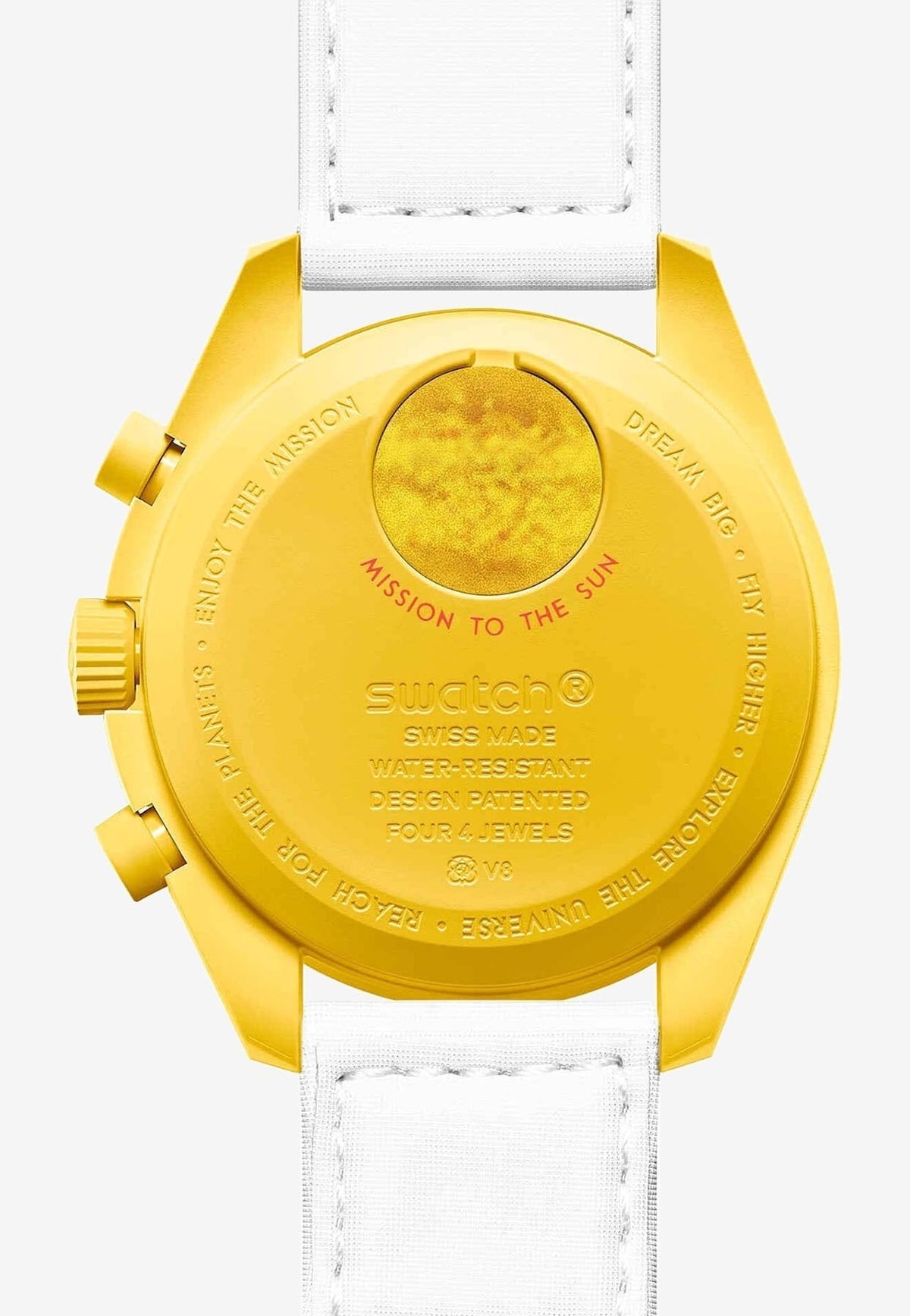 Swatch Omega x Moon Mission To The Sun Speedmaster Neavy Sunny Yellow Moonswatch