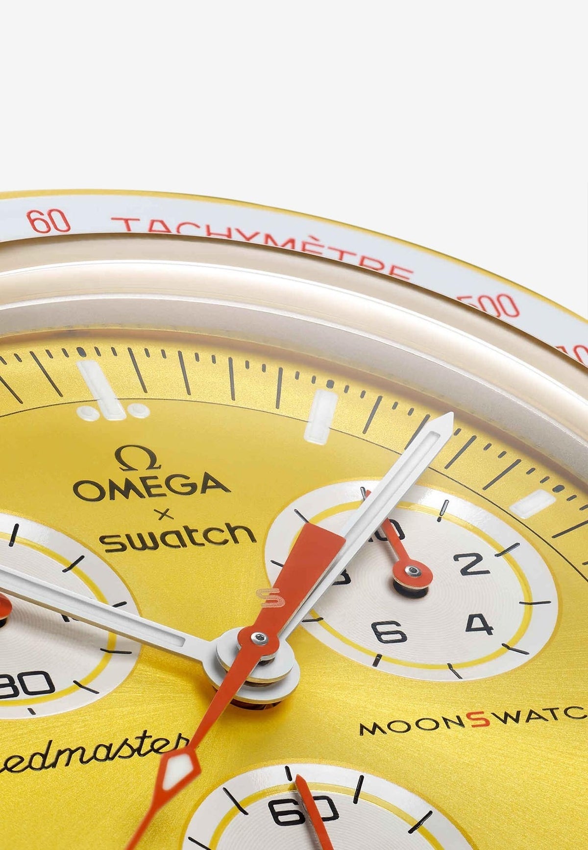Swatch Omega x Moon Mission To The Sun Speedmaster Neavy Sunny Yellow Moonswatch