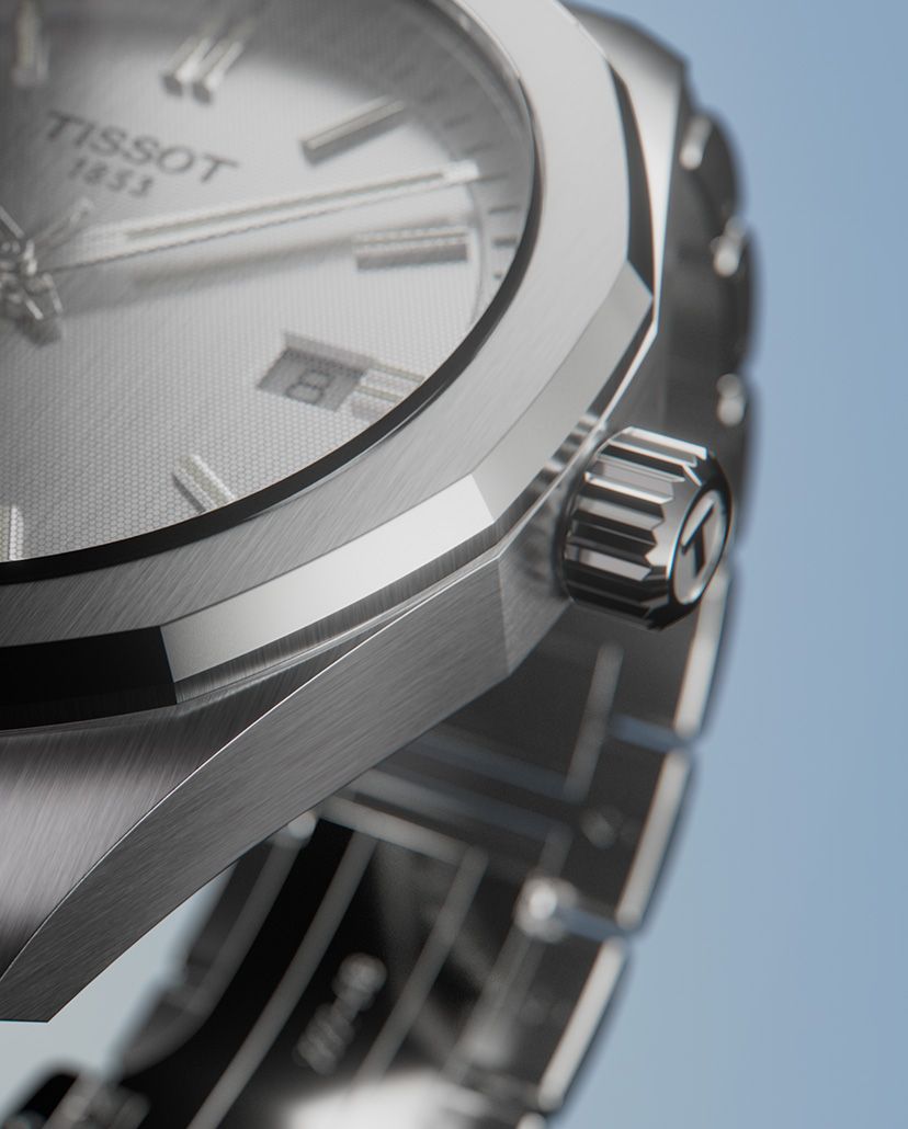Tissot PRC Solar 100 Silver White