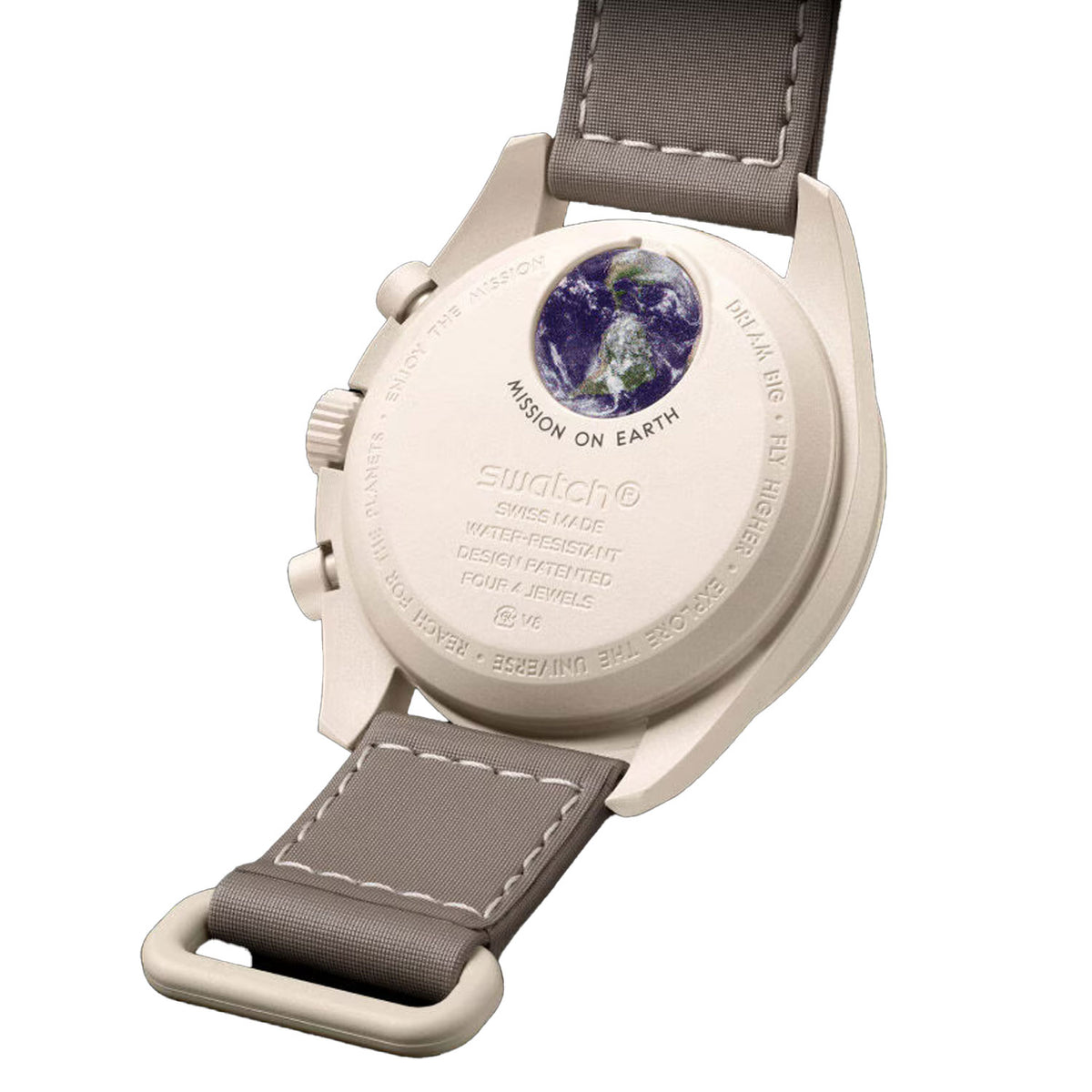 Swatch Omega x Moon Mission On Earth - Desert Speedmaster Greige (Taupe) Moonswatch