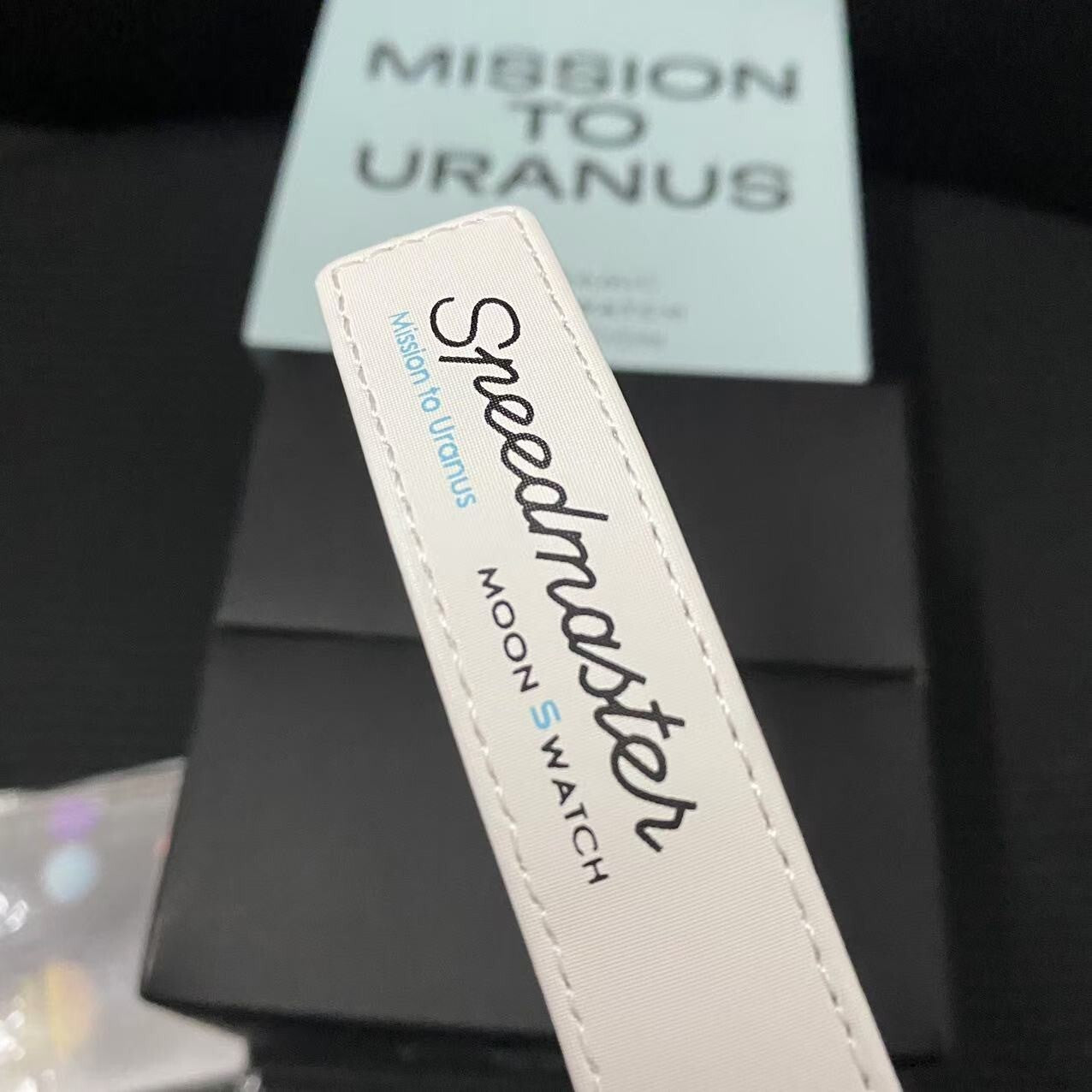 Swatch Omega x Moon Mission To Uranus Speedmaster Sky Blue Moonswatch