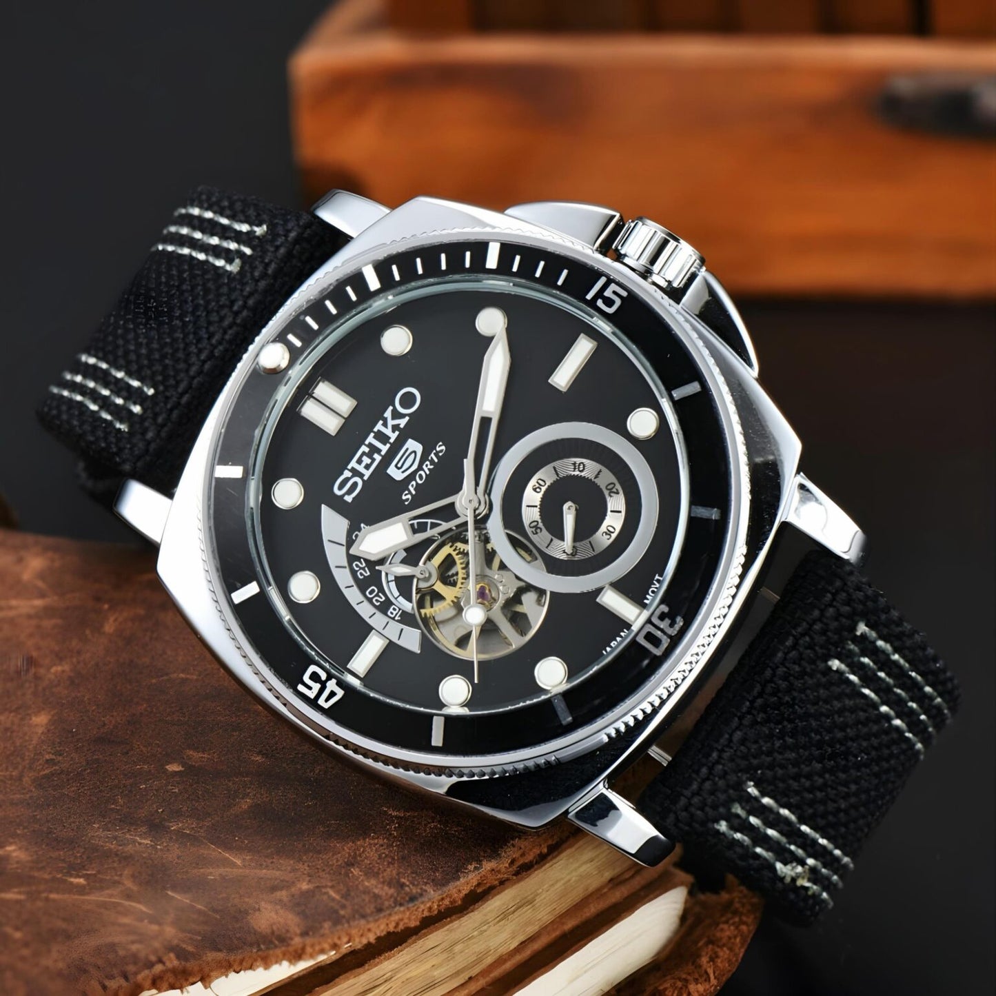 Seiko Tourbillon Automatic Black