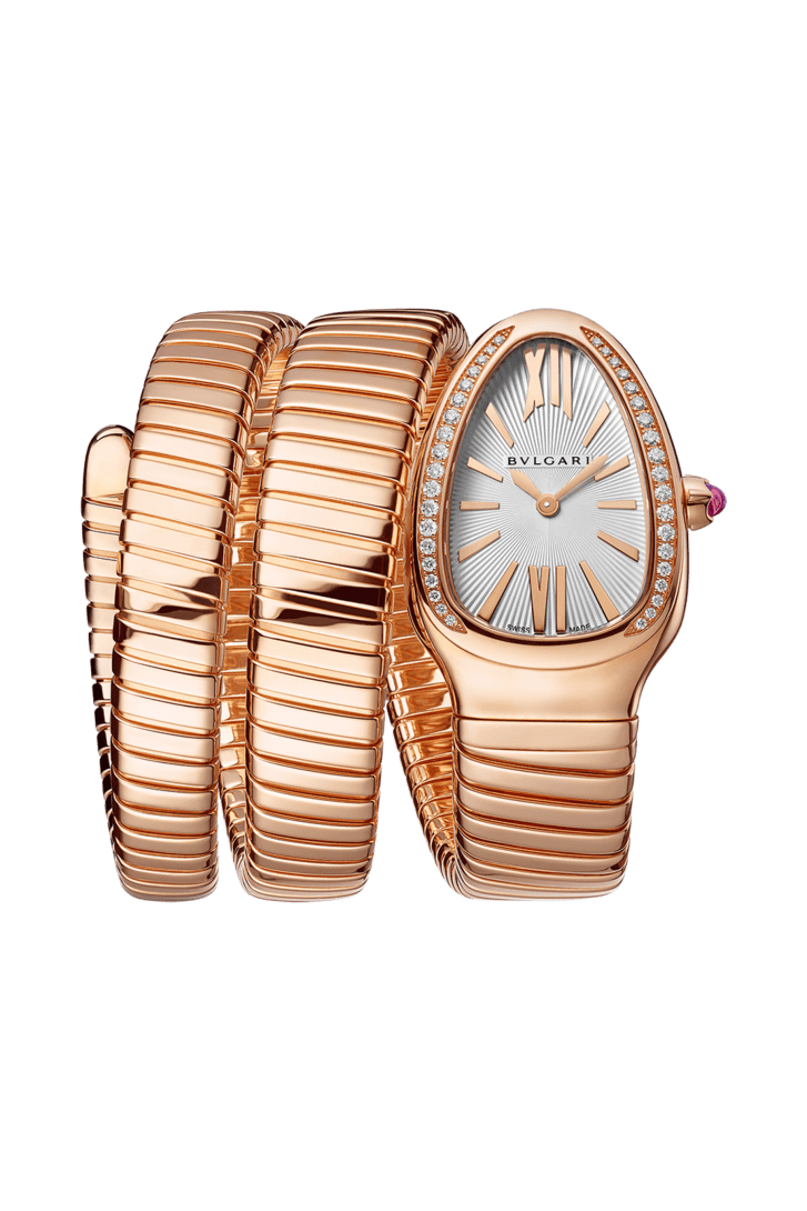 Bvlgar_i Serpenti Rosegold White Dial