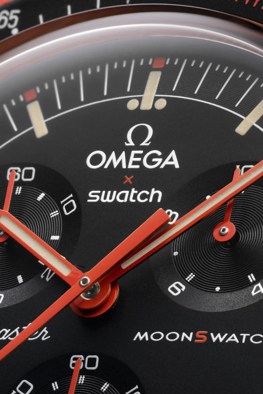Swatch Omega x Moon Mission On Earth - Lava Speedmaster Vibrant Orange Moonswatch