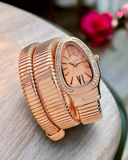 Bvlgar_i Serpenti Rosegold Pink Dial