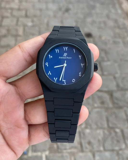 Audemars Piguet Dark Blue Dial Arabic Font