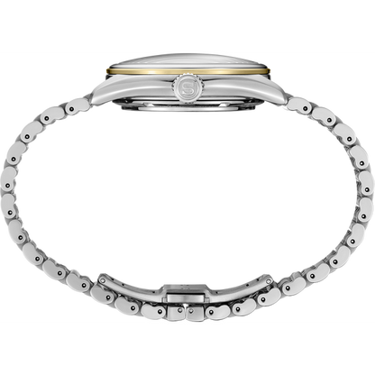 Seiko Presage Silver Beige Stainless steel watch