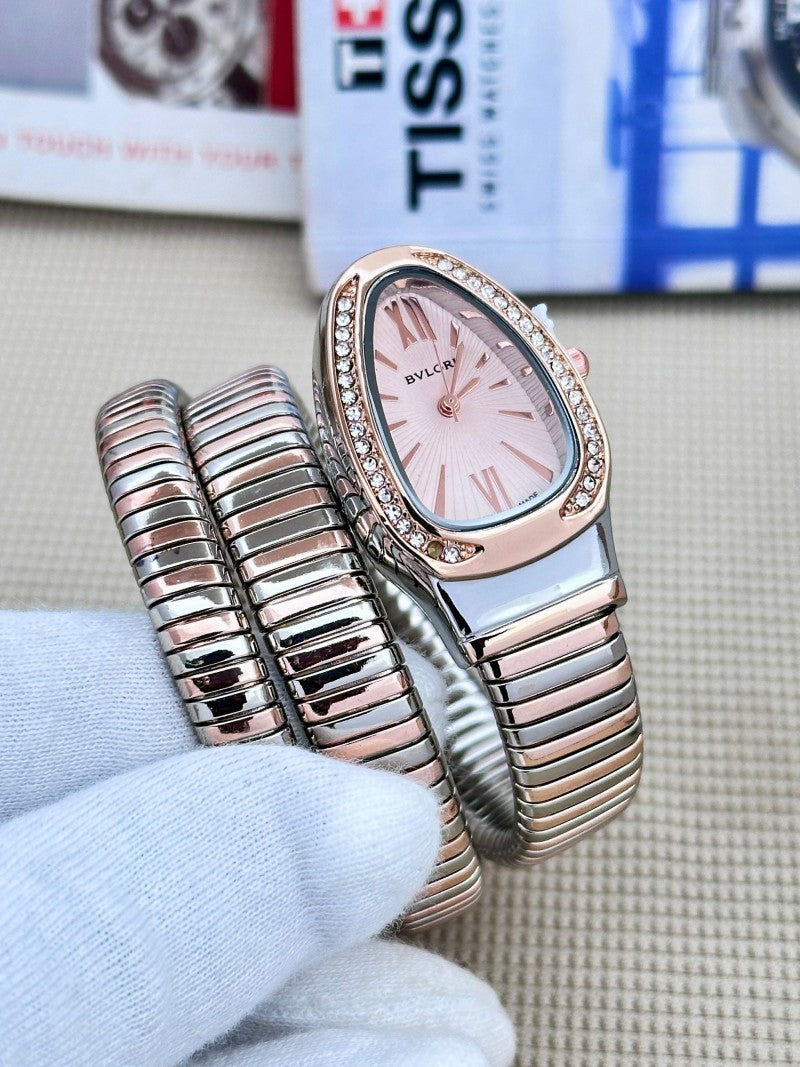 Bvlgar_i Serpenti Dualtone Pink Dial