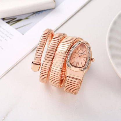 Bvlgar_i Serpenti Rosegold Pink Dial