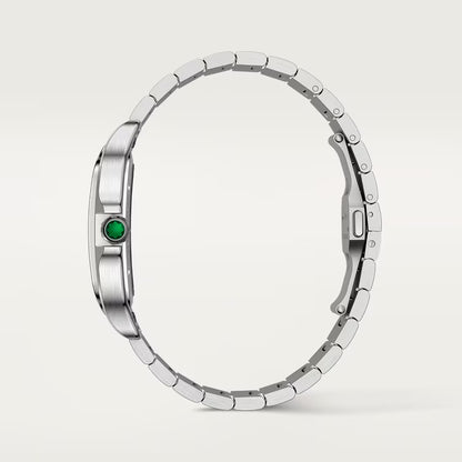 Santos De Cartier WHSA0028 Green Dial Automatic Skeleton Men's Watch
