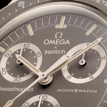 Swatch Omega x Moon Mission On Earth - Desert Speedmaster Greige (Taupe) Moonswatch