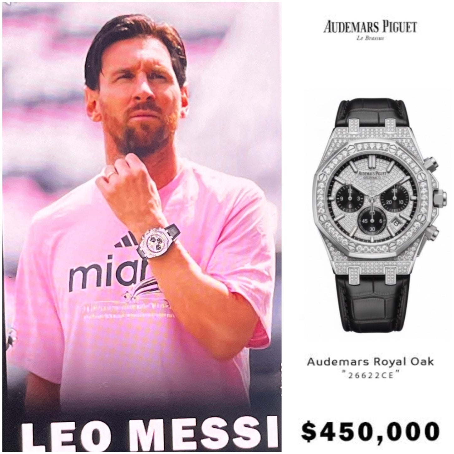 AUDEMARS_PIGUET ROYAL OAK – LEO MESSI LIMITED EDITION