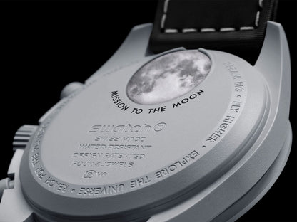 Swatch Omega x Moon Mission Earthphase Speedmaster Gray-Black Moonswatch