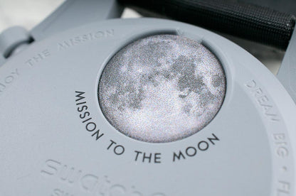 Swatch Omega x Moon Mission To The Moonphase - Full Moon Speedmaster Full White Moonswatch