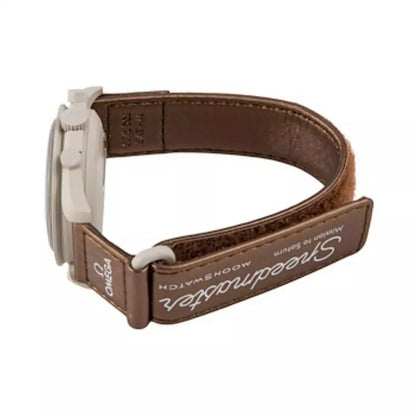 Swatch Omega x Moon Mission To Saturn Speedmaster Bezel Brown Moonswatch