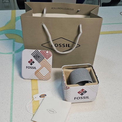 Fossil Black Metal Automatic