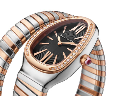 Bvlgar_i Serpenti Dualtone Black Dial
