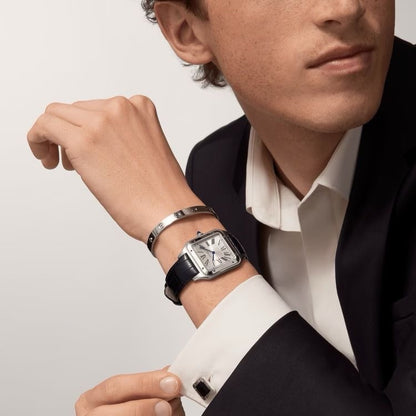 Cartie_r Santos Dumont Silver Blue