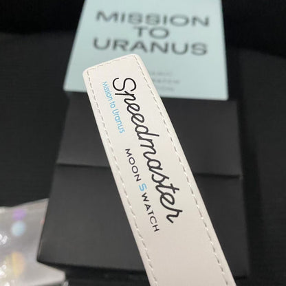 Swatch Omega x Moon Mission To Uranus Speedmaster Sky Blue Moonswatch